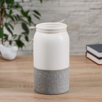 Ваза керамика настольная "Домашняя" бантик с листочком, 9х10х20 см, микс Ваза керамика настольная "Домашняя" бантик с листочком, 9х10х20 см, микс