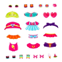 Магнитный набор &laquo;Жаркие каникулы&raquo;, в жестяной коробке