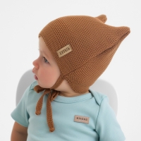 Шапка детская MINAKU р-р 46-48, цвет коричневый Шапка детская MINAKU р-р 46-48, цвет коричневый