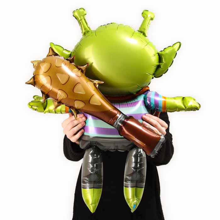 Набор шаров &laquo;Инопланетянин&raquo;, латекс, фольга, 7 шт.