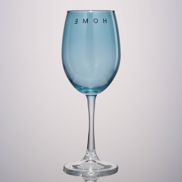 Бокал для вина &laquo;Home&raquo;, 360 мл, синий