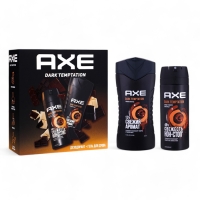 Подарочный набор мужской AXE "Dark temtation": дезодорант, 250 мл + гель для душа, 250 мл Подарочный набор мужской AXE "Dark temtation": дезодорант, 250 мл + гель для душа, 250 мл