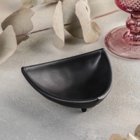 Соусник «Чёрный Восток», 90 мл, 10×10,5×4 см, цвет чёрный Соусник «Чёрный Восток», 90 мл, 10×10,5×4 см, цвет чёрный