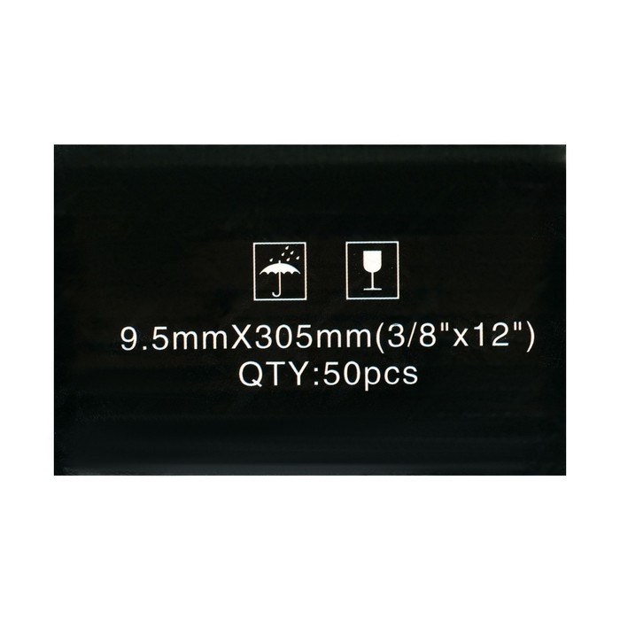 Угольный электрод WELDESHIP, d=9.5 мм, 305 мм, 50 шт.