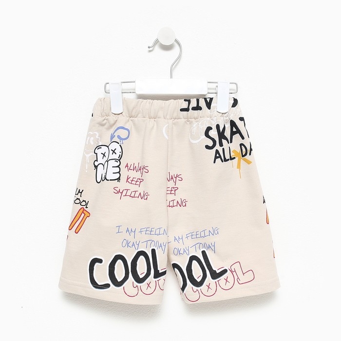 Костюм детский (футболка, шорты) KAFTAN Костюм детский (футболка, шорты) KAFTAN "Graffiti", р.30 (98-104 см)