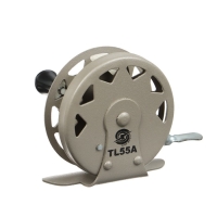 Катушка инерционная, металл, 2 подшипника, диаметр 5.5 см, цвет коричневый, TL55A Катушка инерционная, металл, 2 подшипника, диаметр 5.5 см, цвет коричневый, TL55A