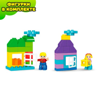 Конструктор «Классический набор», 130 деталей+ пластина основание Конструктор «Классический набор», 130 деталей+ пластина основание