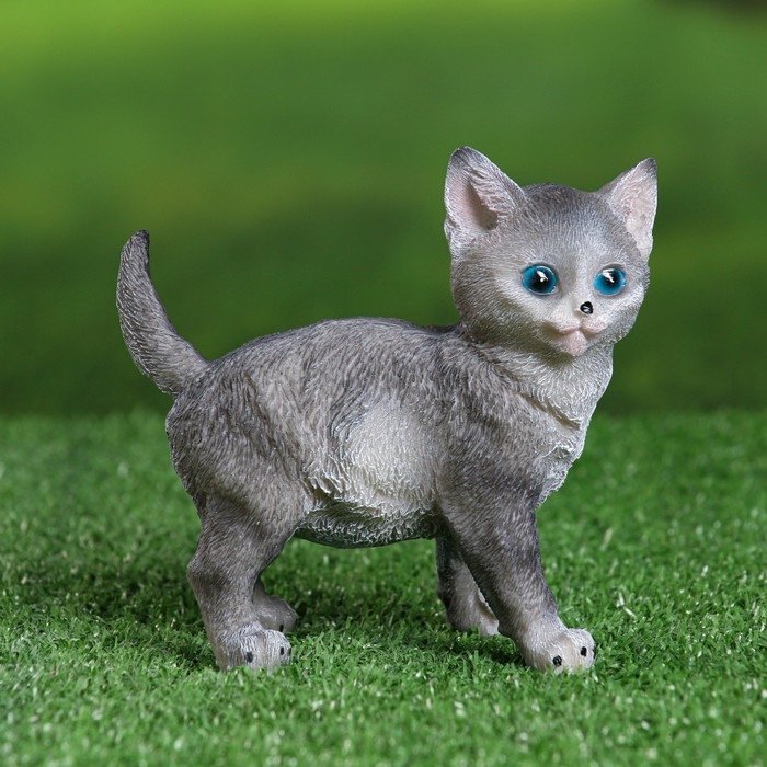 Садовая фигура Садовая фигура "Котенок" 13х13х7см