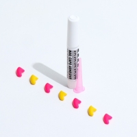 Когти накладные "Дуэт-Антицарапки" (20 шт), размер S, жёлтые-розовые Когти накладные "Дуэт-Антицарапки" (20 шт), размер S, жёлтые-розовые