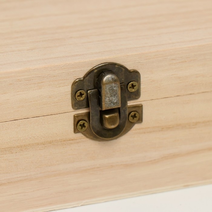 Шкатулка дерево под роспись Шкатулка дерево под роспись "Прямоугольная" 5,5х9,5х15 см