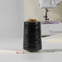 Нитки 100ЛЛ, 1500 м, цвет чёрный Нитки 100ЛЛ, 1500 м, цвет чёрный