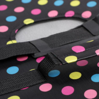 Сумка - переноска для животных "Горошек", чёрная, размер М, 40 х 21 х 27 см Сумка - переноска для животных "Горошек", чёрная, размер М, 40 х 21 х 27 см