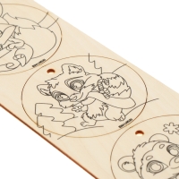 Новогодние заготовки для творчества &laquo;Новый год! Шары&raquo;, с карандашами