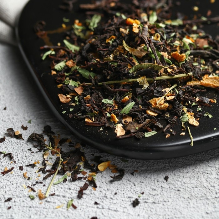 Чай травяной &laquo;Ароматный тархун&raquo; premium: цедра цитрусовых, тархун, вербена, 50 г.