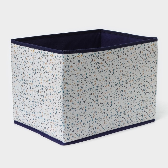 Короб для хранения Доляна &laquo;Мармелад&raquo;, 37&times;27&times;27 см, цвет белый