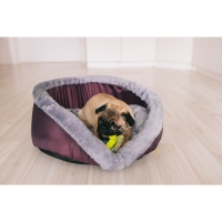 Лежак "Ассоль", 57 x 32 x 28 см, красный