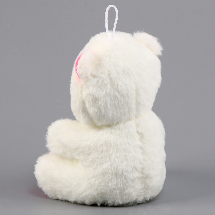 Мягкая игрушка &laquo;Мишутка с сердцем&raquo;, цвет красный