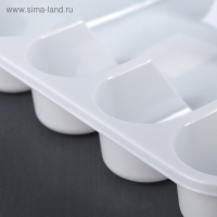 Лоток-вкладыш для столовых приборов, цвет белый Лоток-вкладыш для столовых приборов, цвет белый