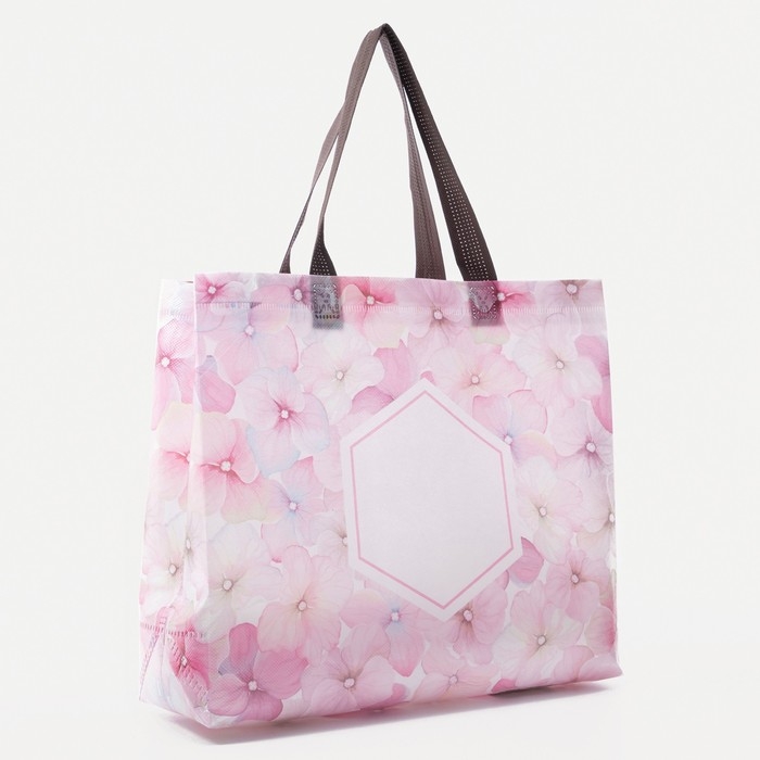 Сумка хозяйственная без застёжки, цвет розовый Сумка хозяйственная без застёжки, цвет розовый