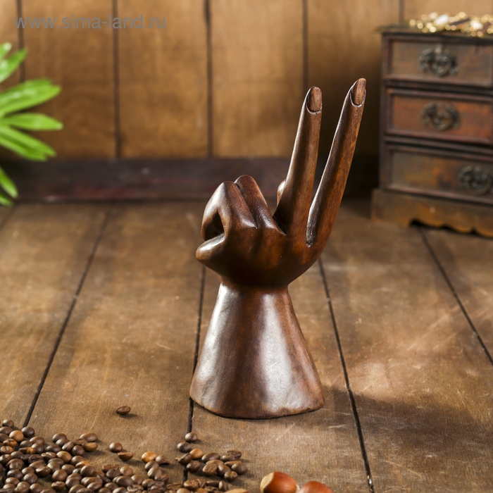 Подставка под визитки дерево Подставка под визитки дерево "Мир" 8х10х22 см