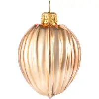 Елочная игрушка &laquo;Грецкий орех&raquo;, золотистая