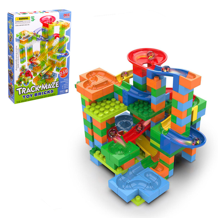 Конструктор блочный марблс &laquo;Турбошарики&raquo;, 248 деталей