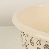 Таз круглый &laquo;Русская банька&raquo;, 15 л