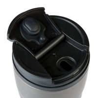 Термокружка, 350 мл, Графика, сохраняет тепло 2 ч, 13.5 х 8 см, серый металлик Термокружка, 350 мл, Графика, сохраняет тепло 2 ч, 13.5 х 8 см, серый металлик