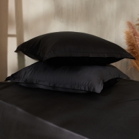 Наволочка SL Home Tencel 70*70+3 см , цв. чёрный