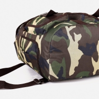 Рюкзак туристический, 55 л, отдел на шнурке, 4 наружных кармана, &laquo;ЗФТС&raquo;, цвет хаки