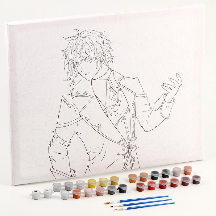 Картина по номерам на холсте с подрамником &laquo;Огненный парень&raquo;, 40 х 50 см