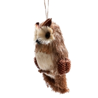 Декоративная подвеска "Мудрая сова" 7х13х22 см