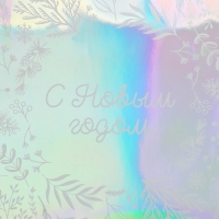 Пакет голографический «Новогодняя поляна», L 31 х 40 х 11.5 см, Новый год Пакет голографический «Новогодняя поляна», L 31 х 40 х 11.5 см, Новый год