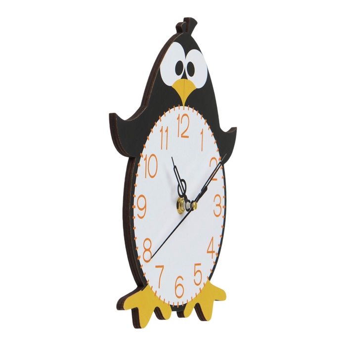 Часы настенные интерьерные "Пингвин"