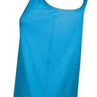 Майка женская Moka 110, ярко-голубая, размер S Майка женская Moka 110, ярко-голубая, размер S