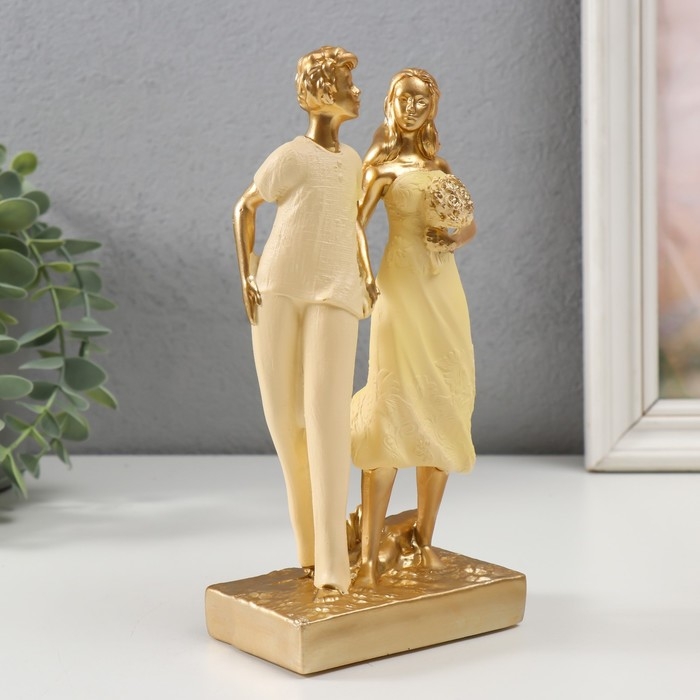 Сувенир полистоун Сувенир полистоун "Прогулка вдвоём" 6х8х19,5 см