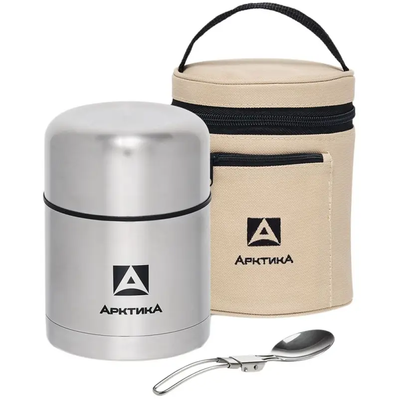 Термос для еды «Арктика 500» в чехле, стальной Термос для еды «Арктика 500» в чехле, стальной