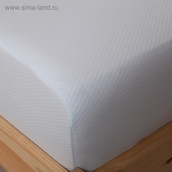 Наматрасник Практичный защитный 90*200/20 натяжной, 100% п/э