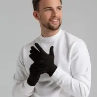 Перчатки Real Talk, черные, размер S/M