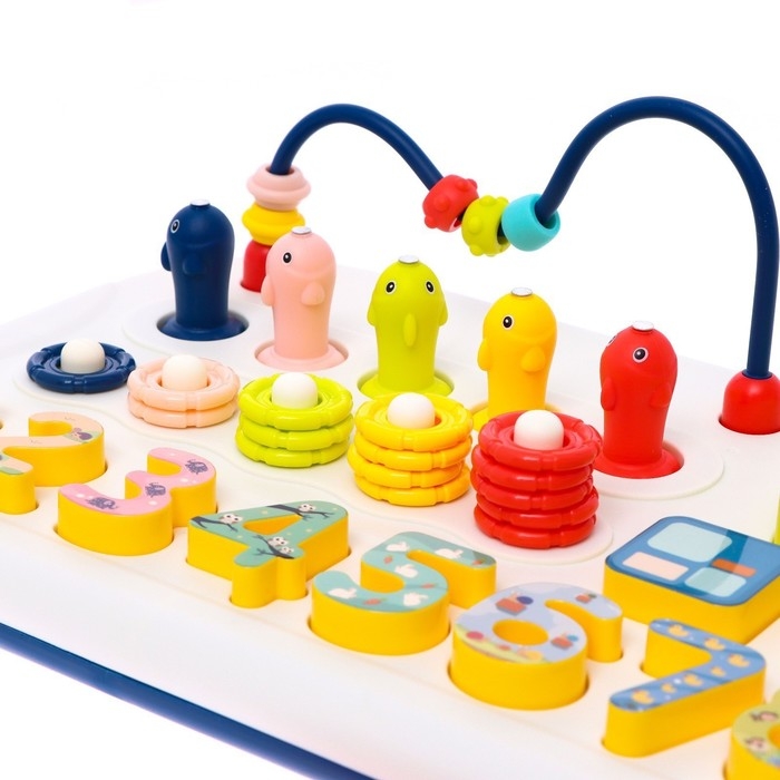 Развивающая игрушка &laquo;Весёлые игры&raquo;, цвет синий