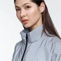 Ветровка Manifest 2.0 из светоотражающей ткани, серая, размер M/L