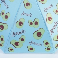 Зонт женский Avocado lover, 8 спиц, d =108 см, цвет голубой Зонт женский Avocado lover, 8 спиц, d =108 см, цвет голубой