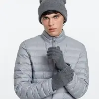 Перчатки Urban Flow, темно-серый меланж, размер S/M