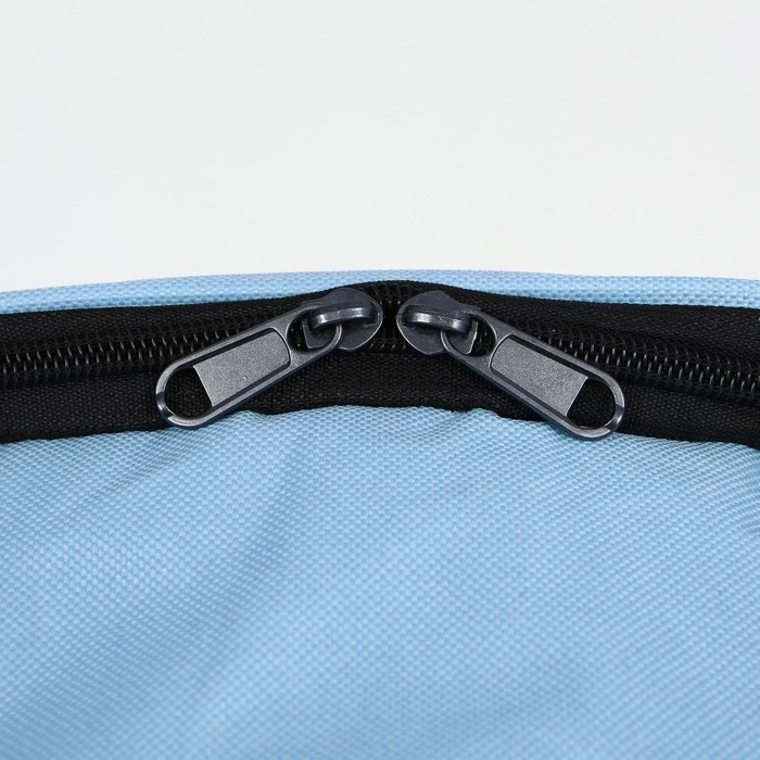 Рюкзак для переноски кошек и собак, с окном для обзора, голубой