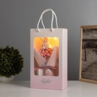 Ночник &laquo;Букет&raquo; (заяц) LED 3хAG10 8х17х29см