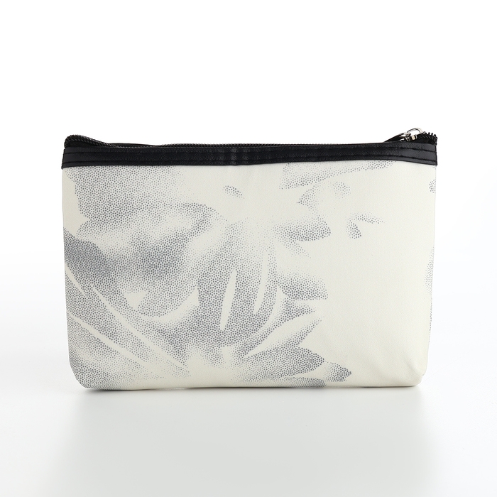 Косметичка на молнии, цвет белый Косметичка на молнии, цвет белый