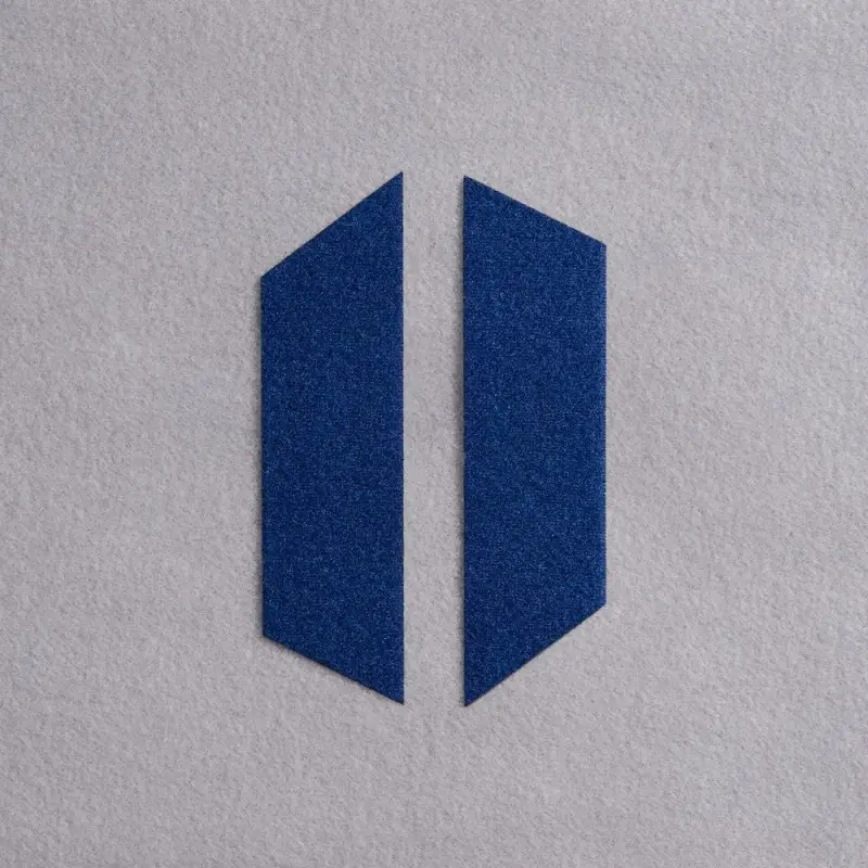 Основа Velkro L для крепления шевронов на липучке, синяя Основа Velkro L для крепления шевронов на липучке, синяя
