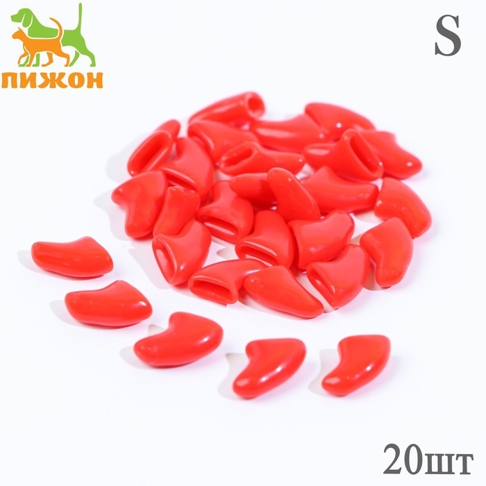 Когти накладные Когти накладные "Антицарапки", размер S, красные