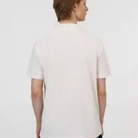 Рубашка поло унисекс Pulse, молочно-белая, размер S