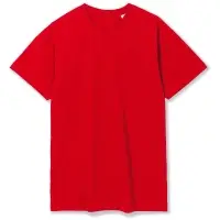 Футболка унисекс T-Bolka 180, красная, размер XXL